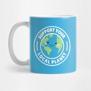 Support Your Local Planet Mug